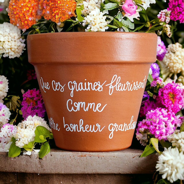 Cache pot / Pot brut à personnaliser