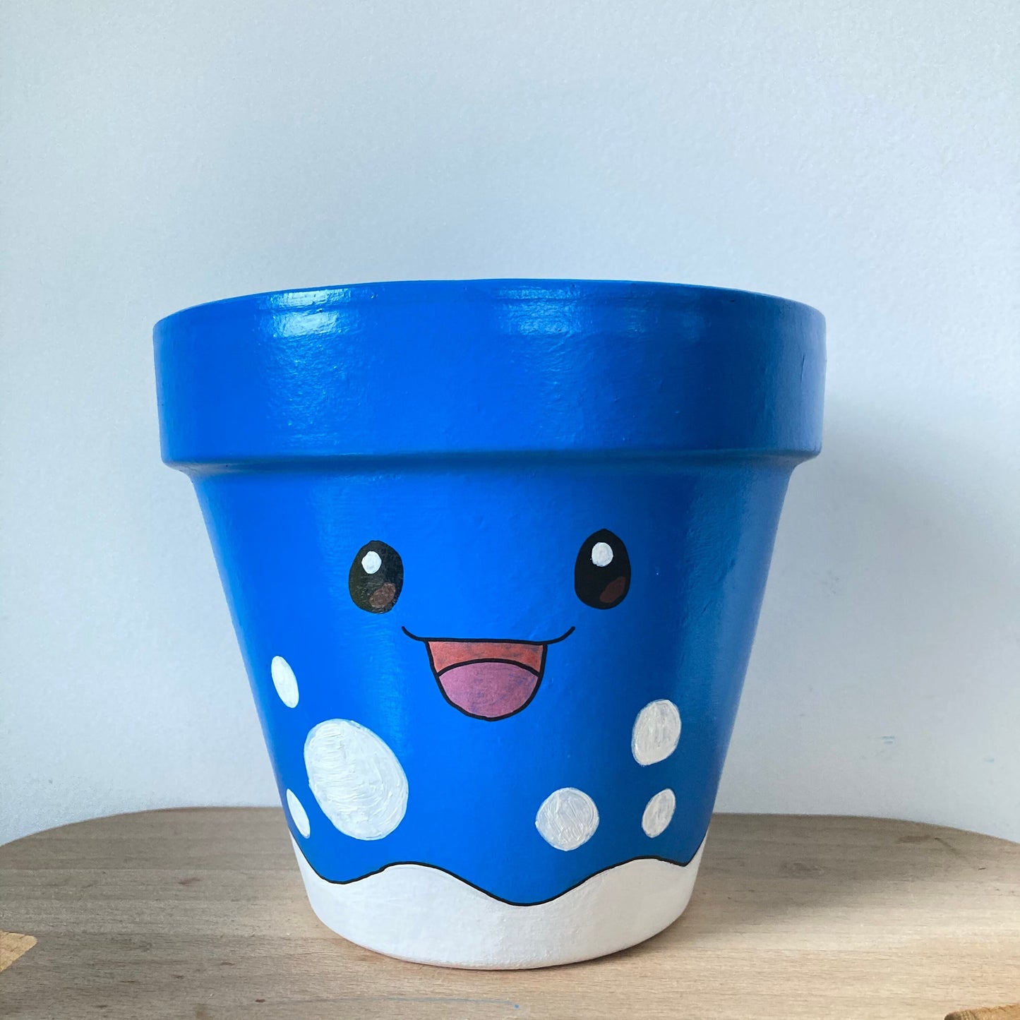 Pot en terre cuite / cache pot : Bubbleman