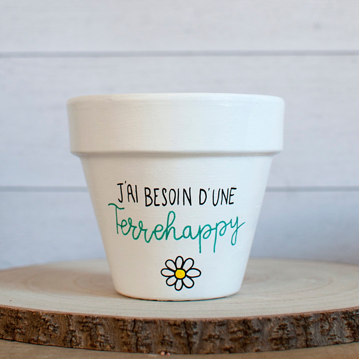 Cache pot / Pot de fleurs en terre cuite : J'ai besoin d'une Terrehappy