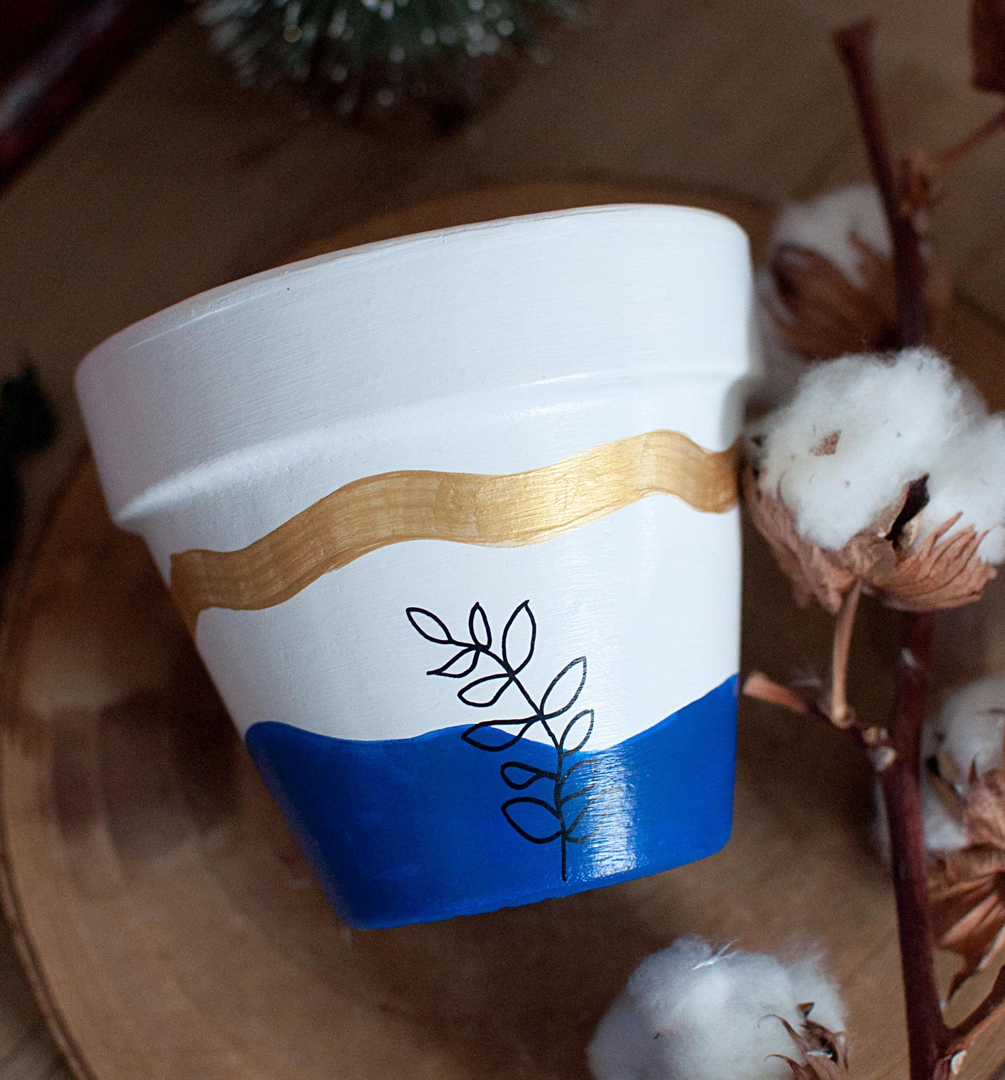Pot en terre cuite : Goldesia