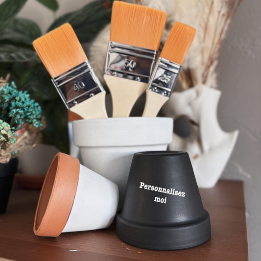 Pot de fleurs personnalisé : projet à définir ensemble [Cadeau original / Cadeau personnalisé]